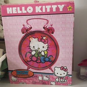 Jumbo Hello Kitty twin bell clock